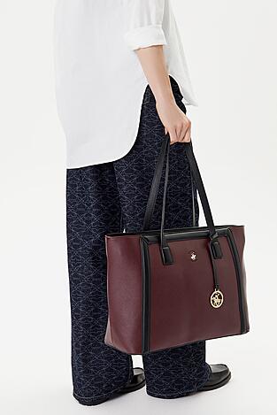 Дамска чанта Beverly Hills Polo Club C-BHPC-L-007-08 БОРДО