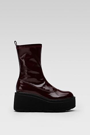 Botki Jenny Fairy LS5796-02A Bordowy