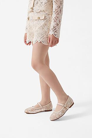 Baleriny Jenny CEO-CS6666-08 Beżowy