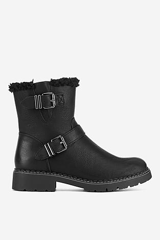 Bokacsizma Clara Barson WS2862-05 FEKETE