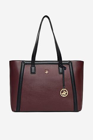 Дамска чанта Beverly Hills Polo Club C-BHPC-L-007-08 БОРДО