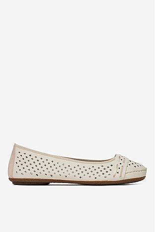 Baleriny Rieker CEO-41430-60 Beżowy