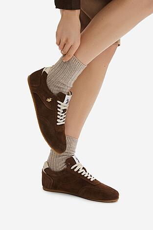 Sneakers U.S. POLO ASSN. EO-CAMMY001W/6S1 Brązowy