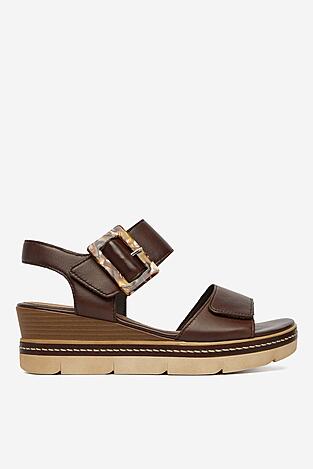 Sandały Remonte CEO-D2L53-25 Brązowy ciemny