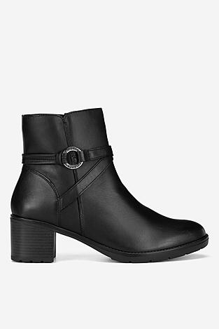 Botki Remonte D2A73-00 Czarny