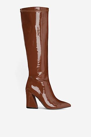 Kozaki NINE WEST SHARLEEZ 13196H Miedziany