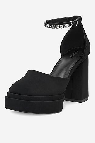 Lodičky DeeZee LW85478-6 ČERNÁ