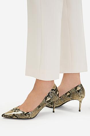 Czółenka Gino Rossi EO-V2525-893-S Czarny