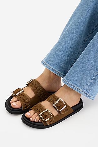 Klapki Jenny CEO-WS6562-02 Camel