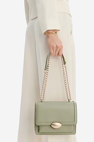 Torebka Gino Rossi EO-KY129 Oliwkowy jasny