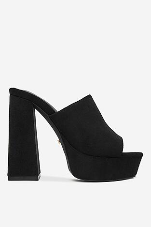 Șlapi DeeZee F7979-1 NEGRU