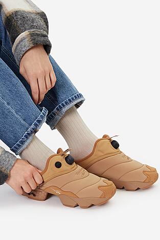 Obuwie sportowe Reebok EO-INSTAPUMP FURY MULE 100230816 Beżowy