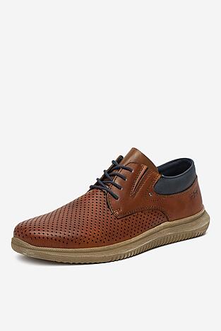 Polobotka Rieker 10406-24 HNĚDÁ
