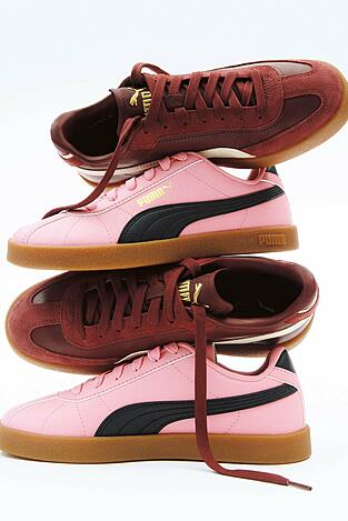 Obuwie sportowe Puma C-CLUB II SL JR 40358205 Różowy