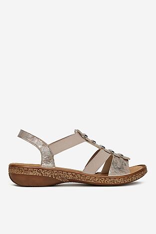 Sandały Rieker CEO-62850-90 Różowy jasny