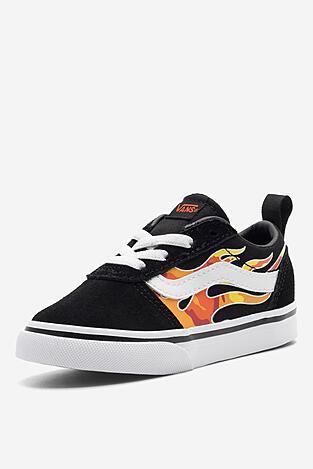 Vászoncipő Vans WARD SLIP-ON VN0A5KY8BZW1 FEKETE