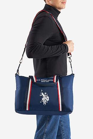 Cestovní taška U.S. POLO ASSN. BEUXT6359WIP TMAVĚ MODRÁ