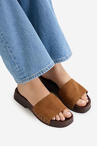 Klapki Jenny CEO-WSS2608-01 Camel