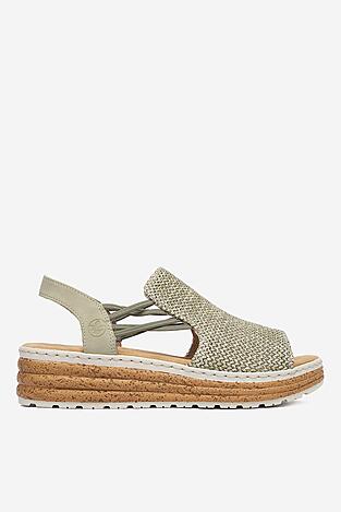 Сандали Rieker CEO-62741-52 СВЕТЛОМАСЛИНЕН