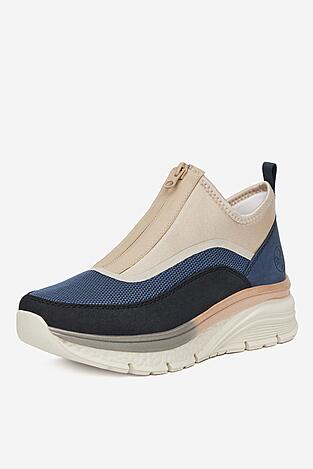 Sneakers Rieker 48053-14 Granatowy