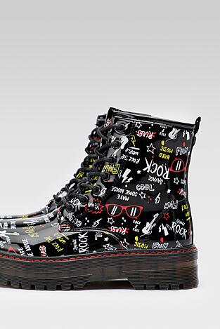 Trzewiki Nelli Blu AVO-81587-002 Czarny