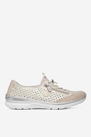 Półbuty Rieker CEO-L3252-92 Beżowy