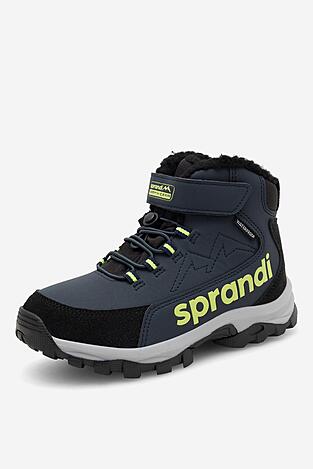 Vysoké šnurovacia topánky SPRANDI EARTH GEAR WINTER WAVE SCP86-25067 TMAVOMODRÁ