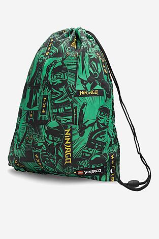 Săculeț pentru încălțăminte Lego DRAWSTRING BAG 10034-2301 VERDE