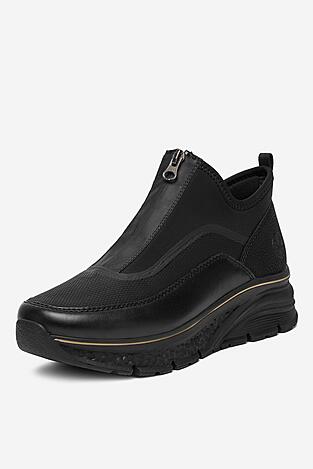 Polobotka Rieker 48053-00 ČERNÁ