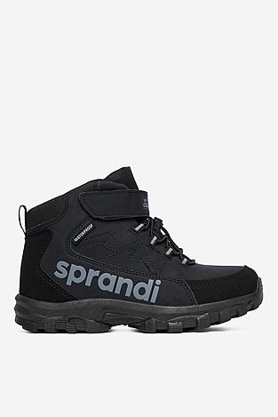Vysoké šnurovacia topánky SPRANDI EARTH GEAR CEO-WINTER WAVE CP86-25067 ČIERNA