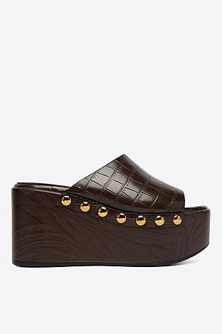 Klapki DeeZee CEO-HY23957-1 Brązowy