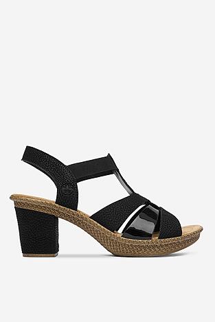 Sandały Rieker CEO-665K3-00 Czarny