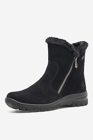 Bokacsizma Rieker L7162-00 FEKETE