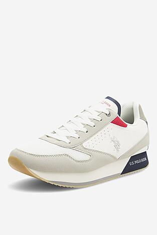 Tenisky U.S. POLO ASSN. NOBIL003G BÍLÁ