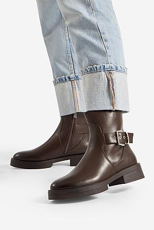 Botki Jenny Fairy HY6137-1 Brązowy