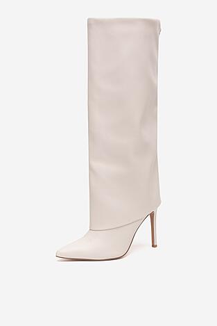 Kozaki NINE WEST SJ3645-2 Ivory