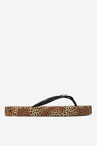 Plážové pantofle Juicy Couture 800292 HNĚDÁ