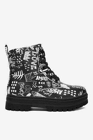 Csizma DeeZee CF2880-1 FEKETE