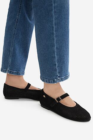 Baleriny Mexx EO-VR-5200-02 Czarny