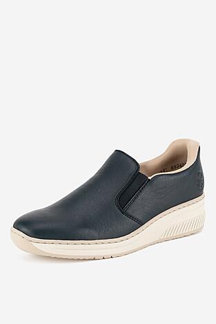 Félcipő Rieker 48761-14 MÉLYKÉK