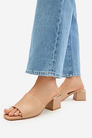 Klapki NINE WEST CEO-6223-9 Beżowy