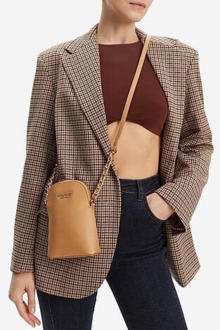 Kézitáska NINE WEST CEO-BRAVE-LA374-4086 BARNA