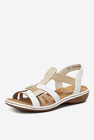 Sandały Rieker CEO-65918-81 Biały