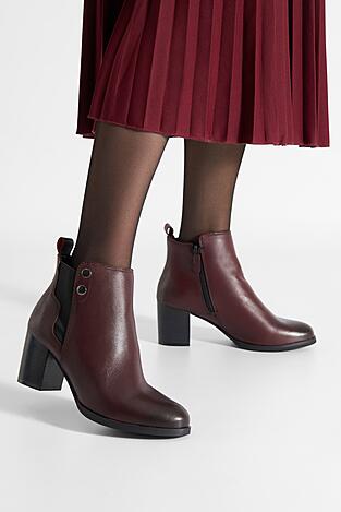 Botki Lasocki WB-BOUVIER-AW22-51 Bordowy