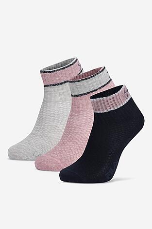 Zokni Fila F8206-AW24 (3-PACK) RÓZSASZÍN