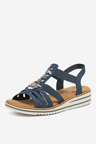 Sandály Rieker V0649-14 DENIM
