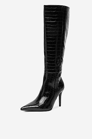 Csizma DeeZee W4LD190602 FEKETE