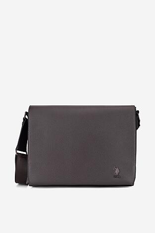 Мъжка чанта U.S. POLO ASSN. BEUXT5747MVP ТЪМНОКАФЯВ