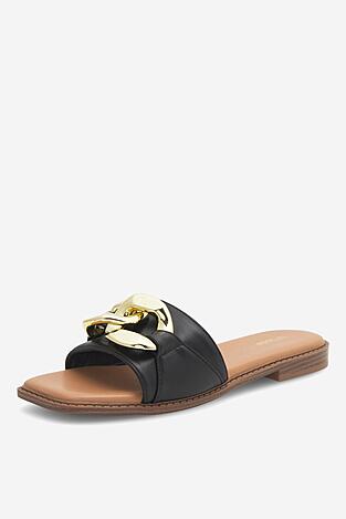 Klapki DeeZee LS6115-01 Czarny