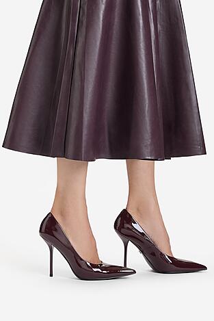 Czółenka Gino Rossi EO-HANI-V1953-111 Bordowy